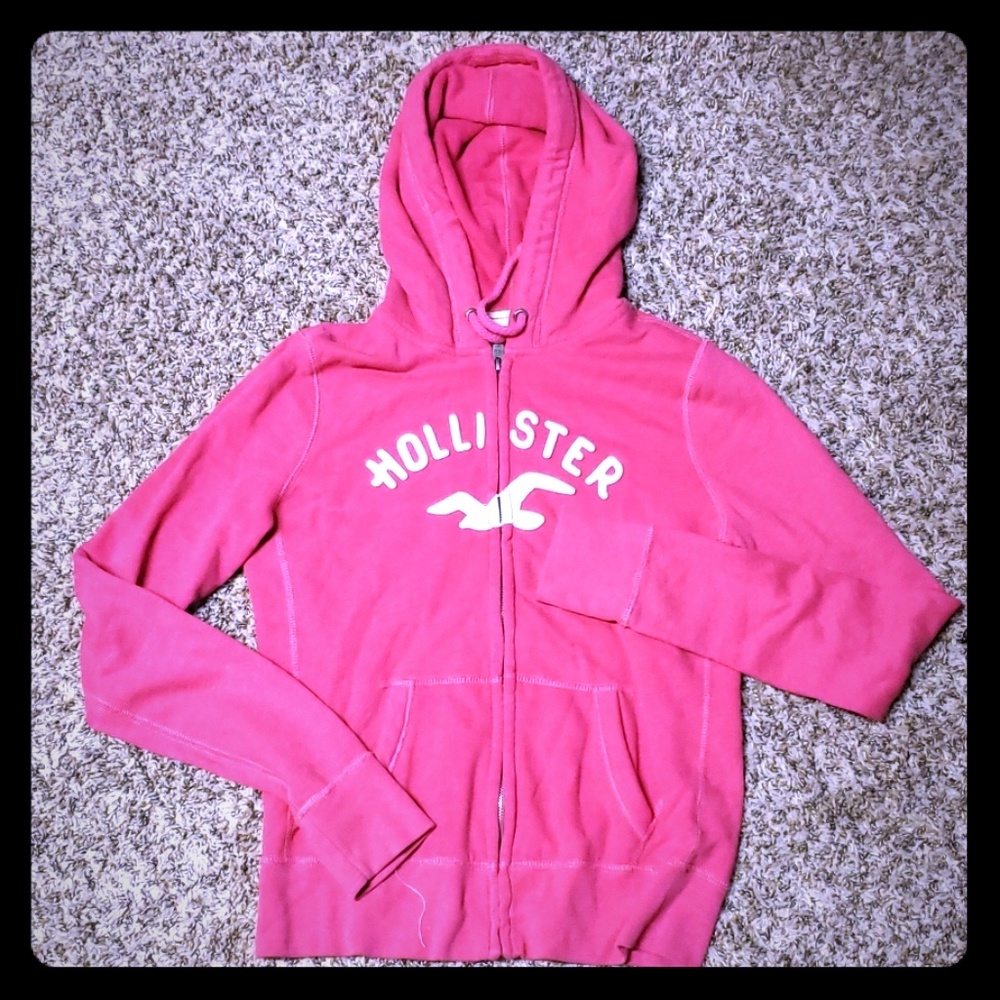 Hollister zip up hoodie